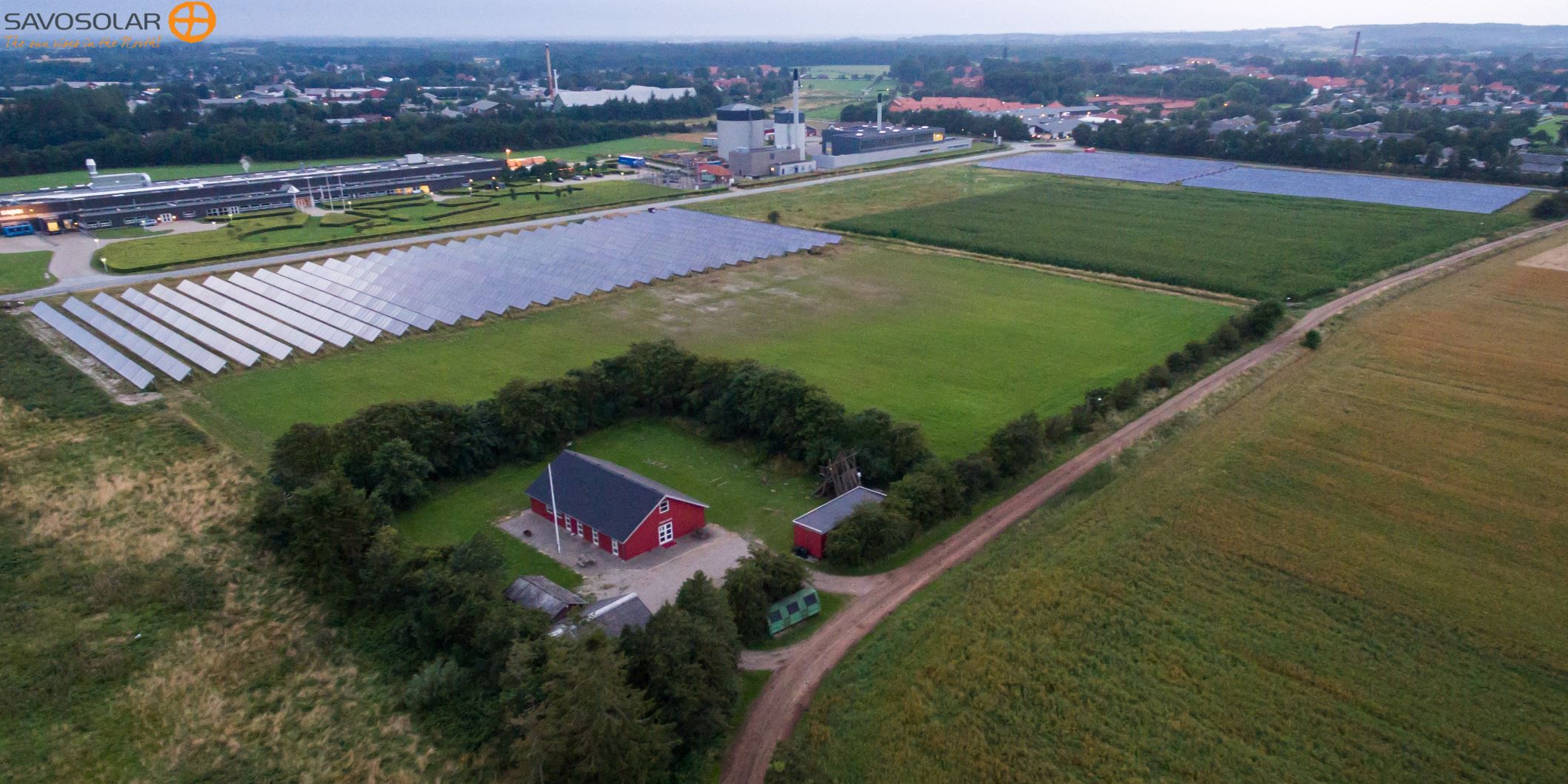 Savosolar Logumkloster aerial 2 9600 m2